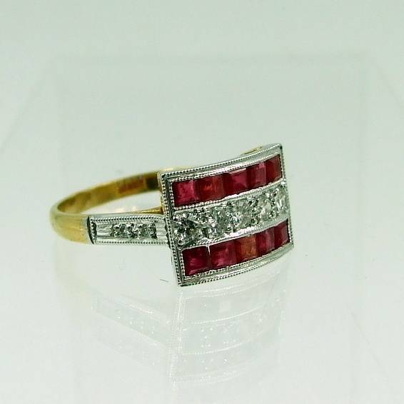 Bague rubis